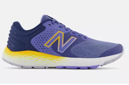 Zapato Running Mujer New Balance 520 Morado y Amarillo (12 pares)