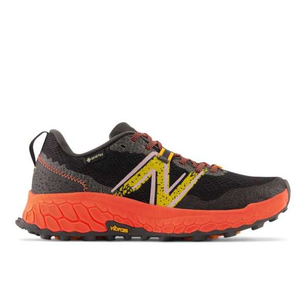 Zapato Trekking Mujer New Balance Hierro V7 Negro y Naranja (12 pares)