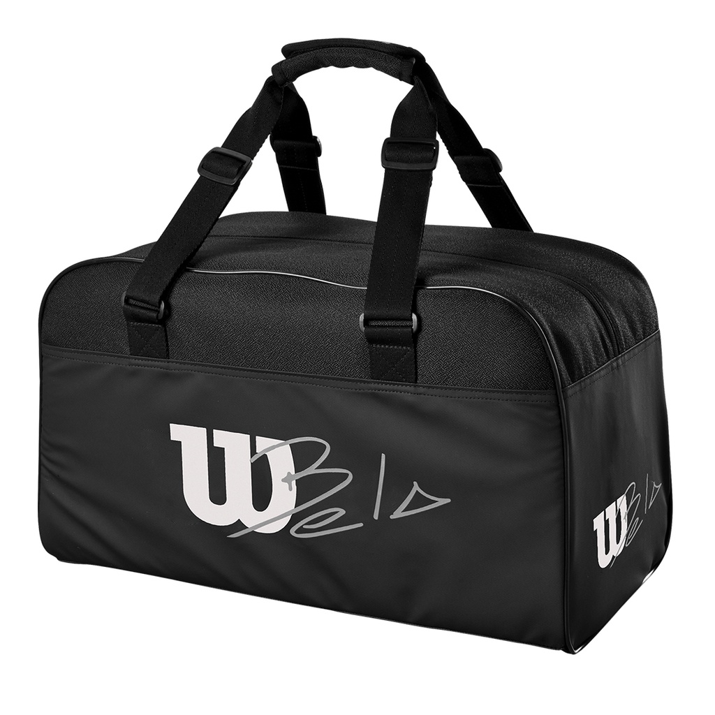 [WR8903501001] Bolso Small Duffel Wilson Bela DNA Super Tour (NEGRO)