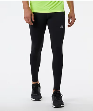 Licra Deportiva de hombre New Balance Accelerate Tight Negro (8 unidades)