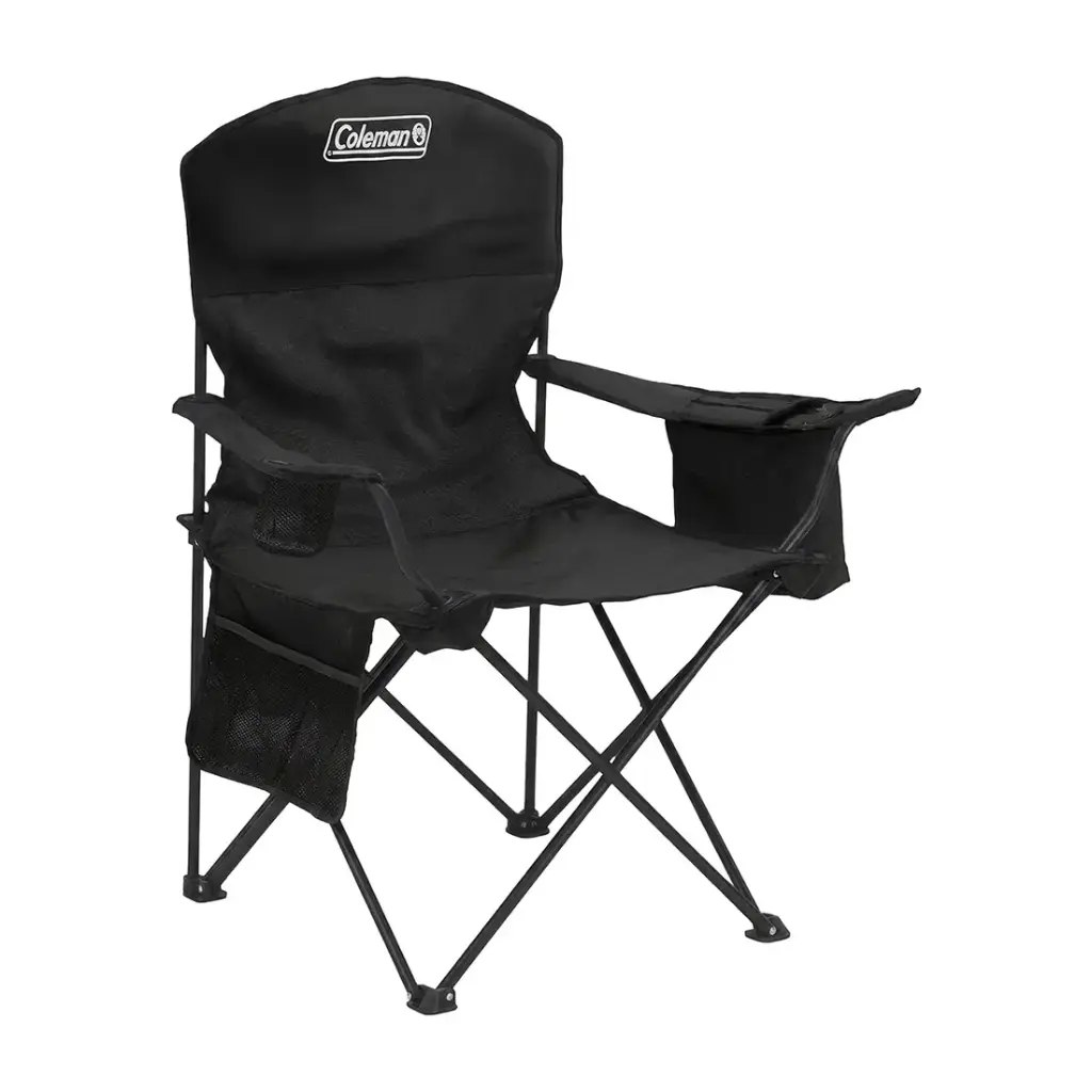 Silla Plegable Coleman Cooler Quad con Enfriador de Bebidas