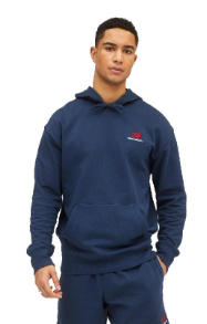 Sueter Unisex New Balance Uni-ssentials PO Azul Oscuro (8 unidades)