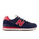 Zapato Lifestyle New Balance 574 Azul Marino/Rojo (12 pares)