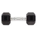 Mancuerna Hex Encauchetada 20 lb Bronzini Active