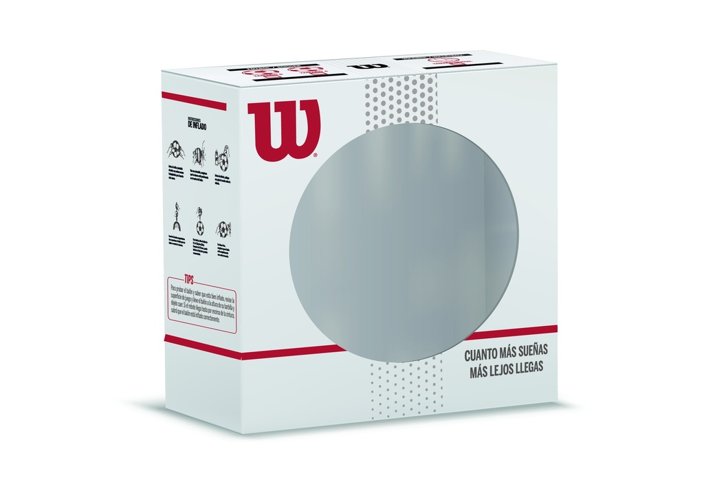 Caja Exhibidora para Balón Wilson Futbol/Volley