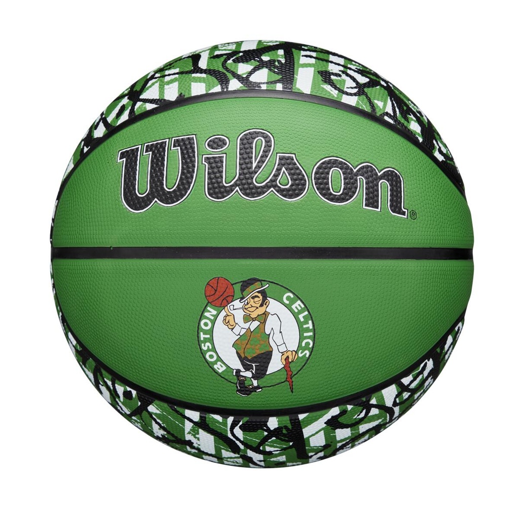 Balón de Basket Wilson NBA  Graffiti  Boston Celtics NO.7