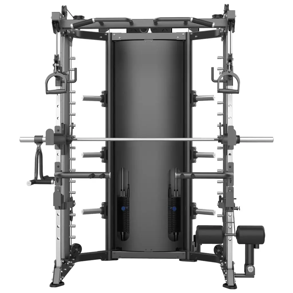 Maquina Smith Fitness multifuncional K6 Professional (60 kg x 2)