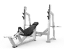 Banco Inclinado Olímpico K6 Professional Evolve