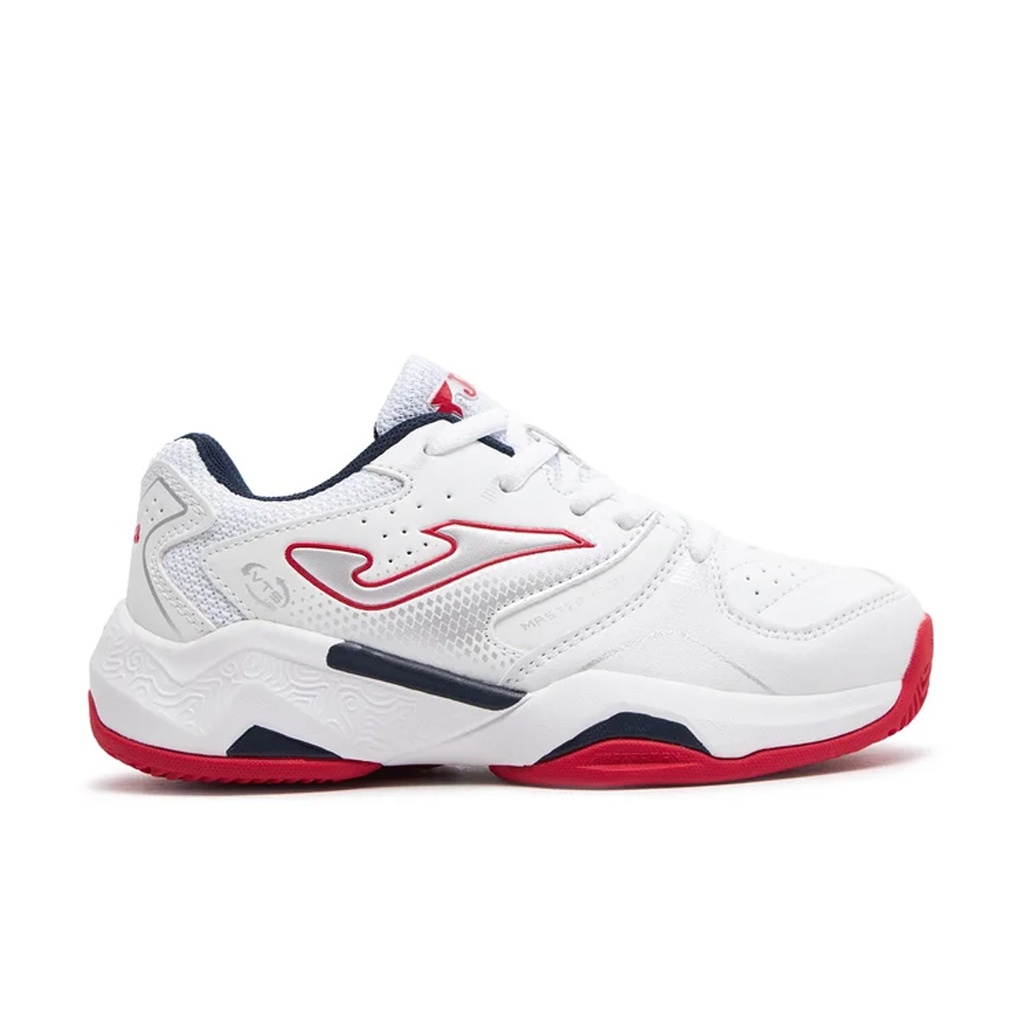 [JMATW2302C-34] Zapato Joma Master 1000 Jr 
 (34, Blanco y Rojo)