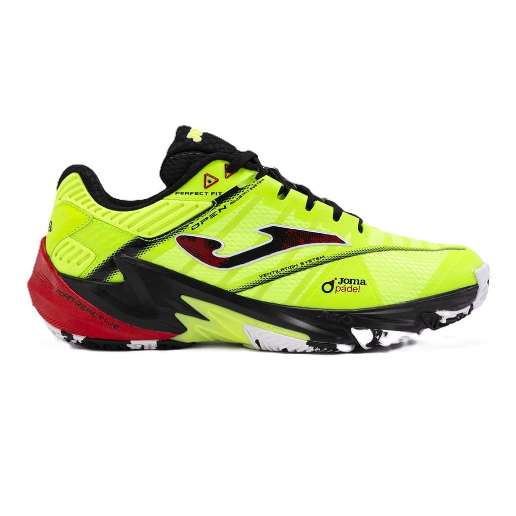 [TOPEW2411OM-41] Zapato Open Padel Joma  (41, AMARILLO NEÓN)