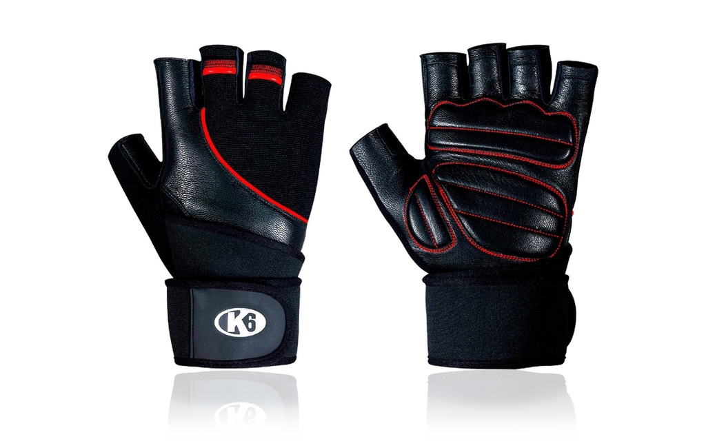 [65062] Guantes Fitness K6 Ice Border II (L)