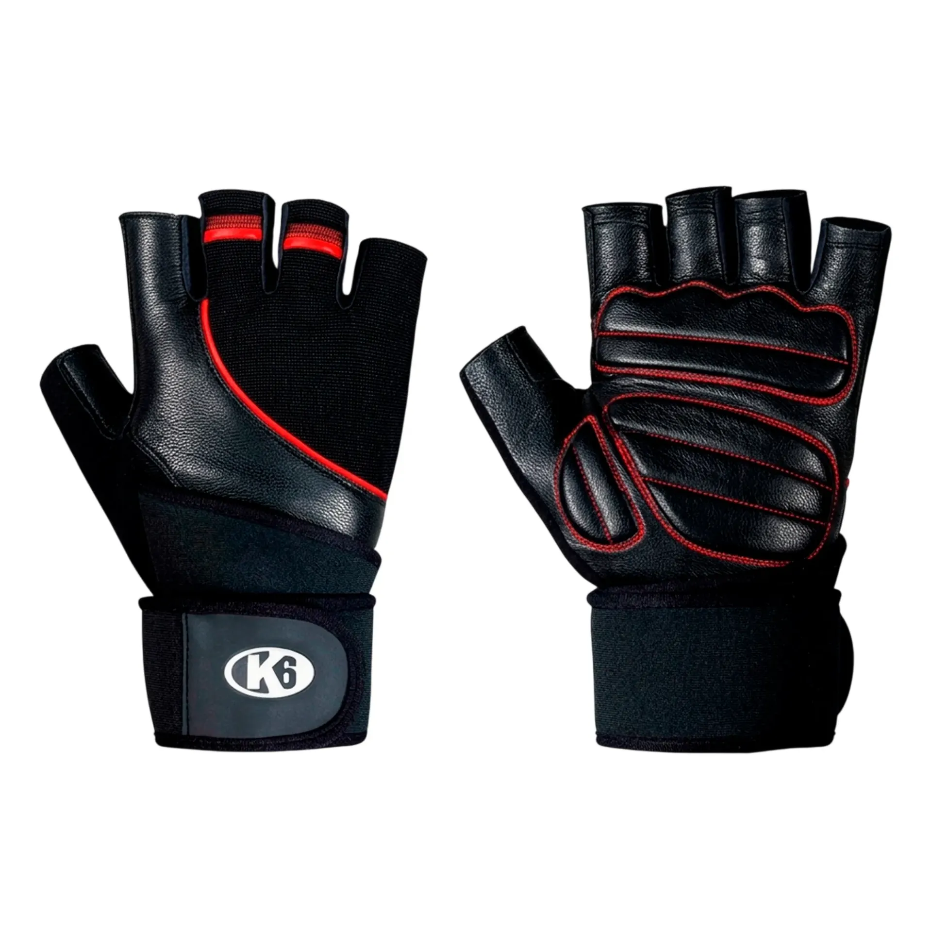 [65062] Guantes fitness K6 Ice Border II (L)