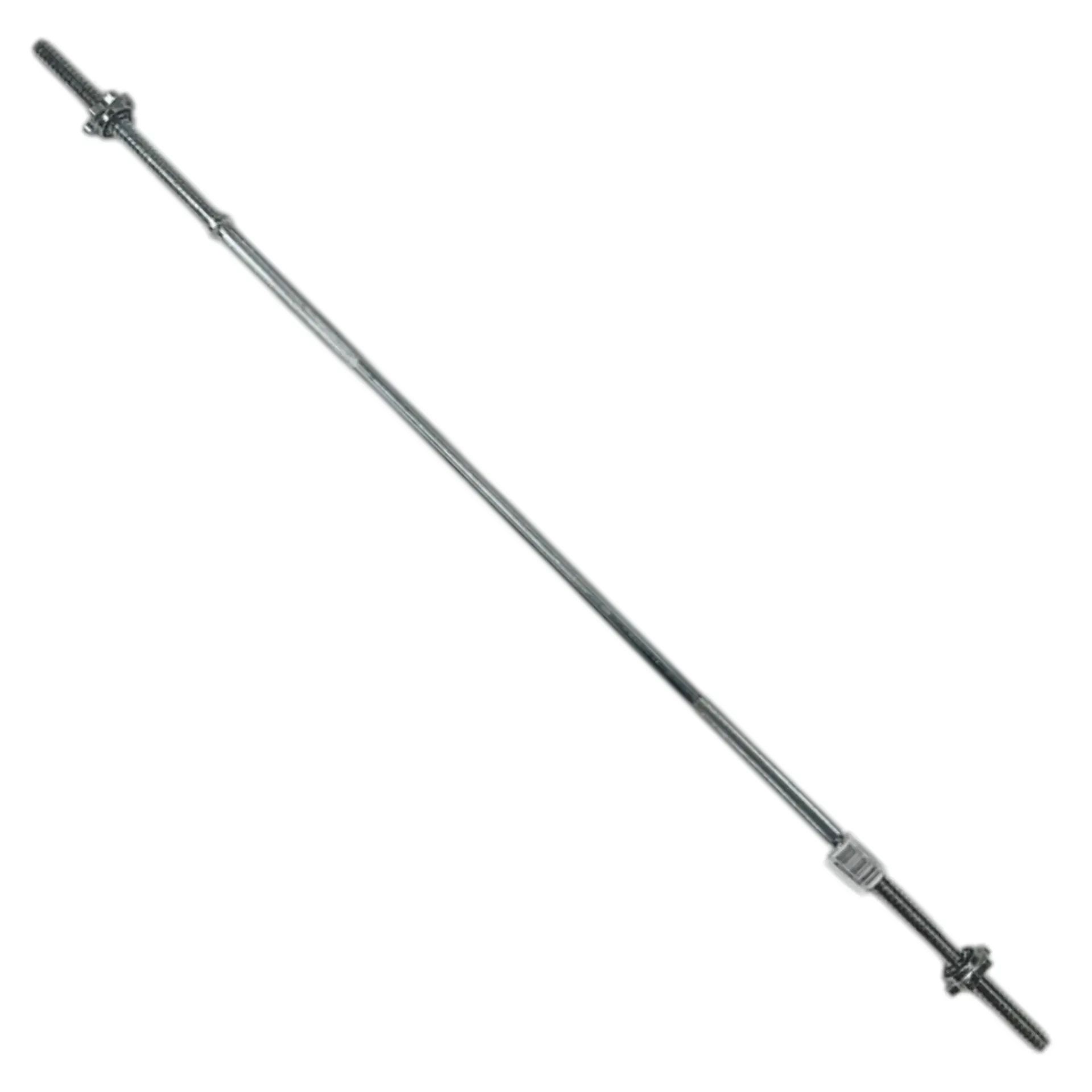 [66621] Barra Cromada Estándar para Pesas K6 Recta C/Rosca de 150 cm