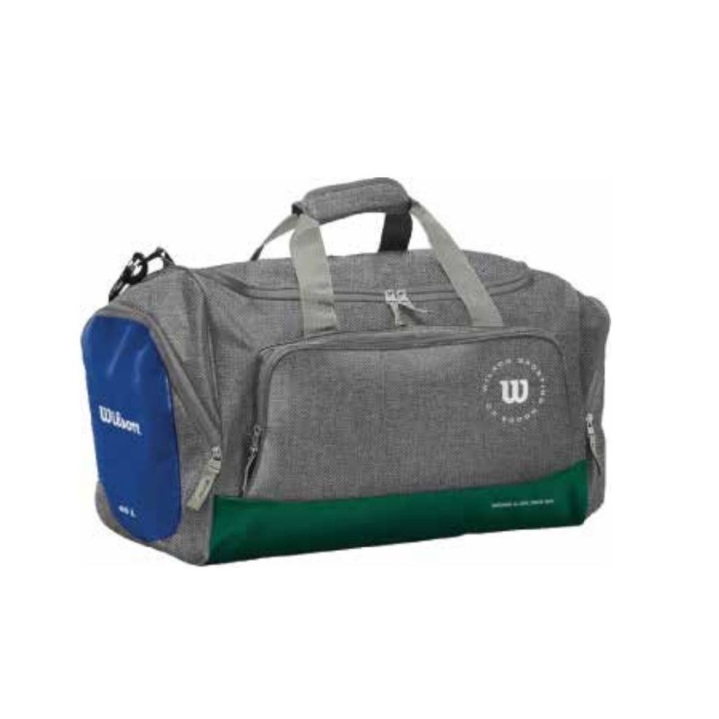 [65.GD001E] Bolso de Viaje Wilson Winnipeg (Gris Claro y Verde)