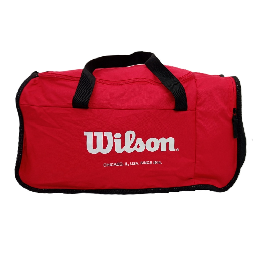 [65.GE000R] Bolso de Viaje Wilson Regina (Rojo y Negro)