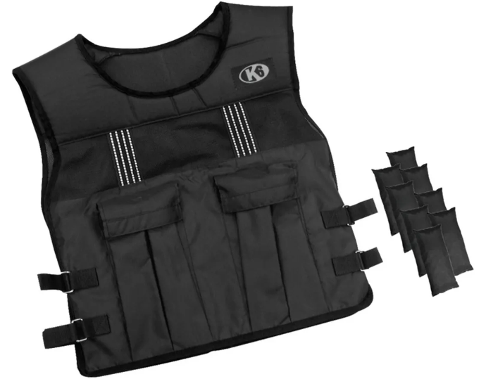 [66979] Chaleco K6 con Peso de 10 kg