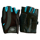 Guantes para Pesas K6 Energetic sin Muñequera Turquesa