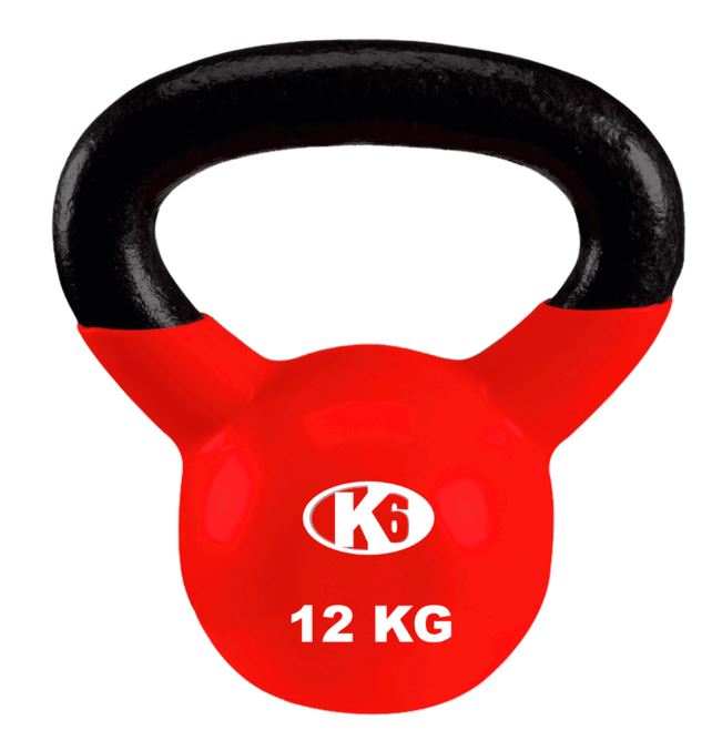 [66811] Pesa Rusa Kettlebell K6 Vinyl 12kg