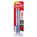 Bolígrafos Punta Fina de Gel Sharpie SGel Bx2 Con Grip de Goma  