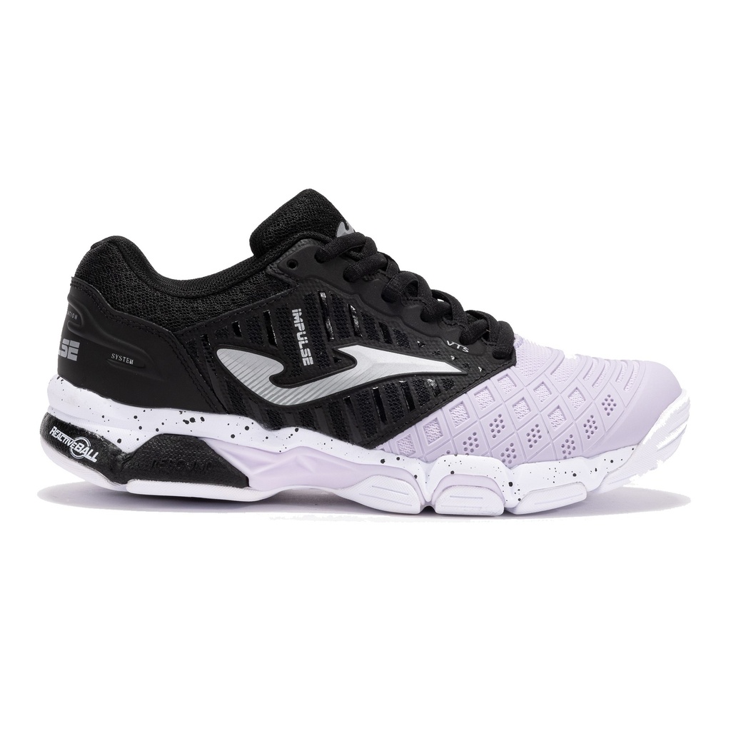 [VIMPLS2501-40] Zapato de Voleibol Mujer Joma V.Impulse (Negro y Blanco, 40)