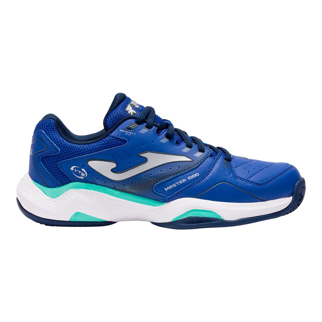 [TM100S2504C-40] Zapato de Tenis Joma Master 1000 (Azul y Blanco, 40)
