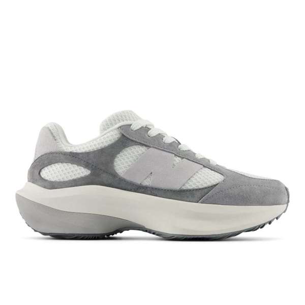 [UWRPDSBB-D-10.5] Zapato Lifestyle New Balance Warped Runner Block (BLANCO Y GRIS, 10.5)