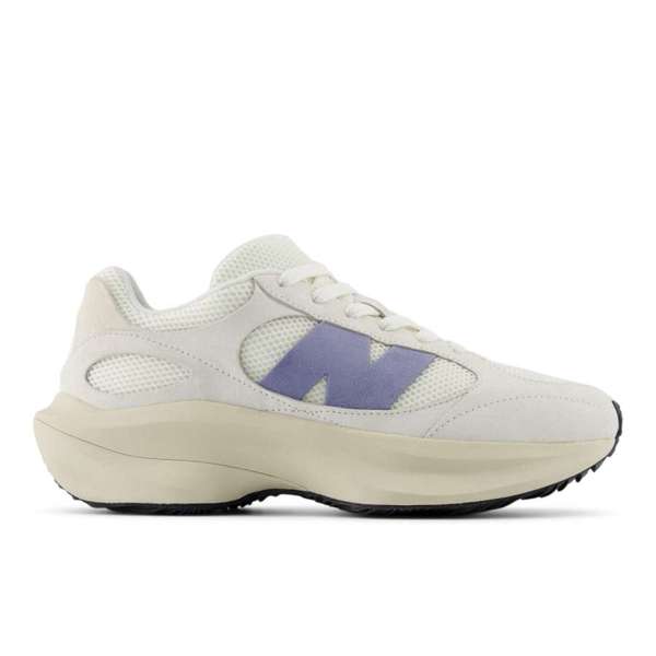 [UWRPDWHA-D-10.5] Zapato Lifestyle New Balance Warped Runner Logo (BLANCO, 10.5)
