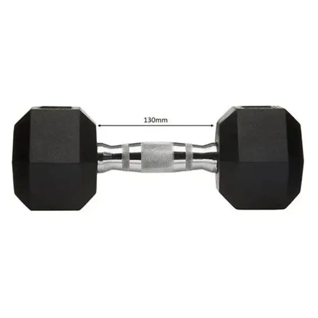 Mancuerna Pesa K6 Hexagonal Encauchetada 2.5kg 