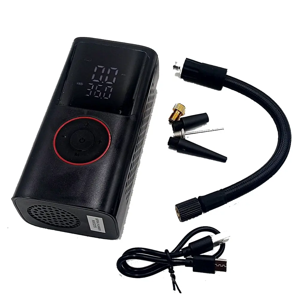 Inflador Eléctrico Portátil Multifuncional KX 