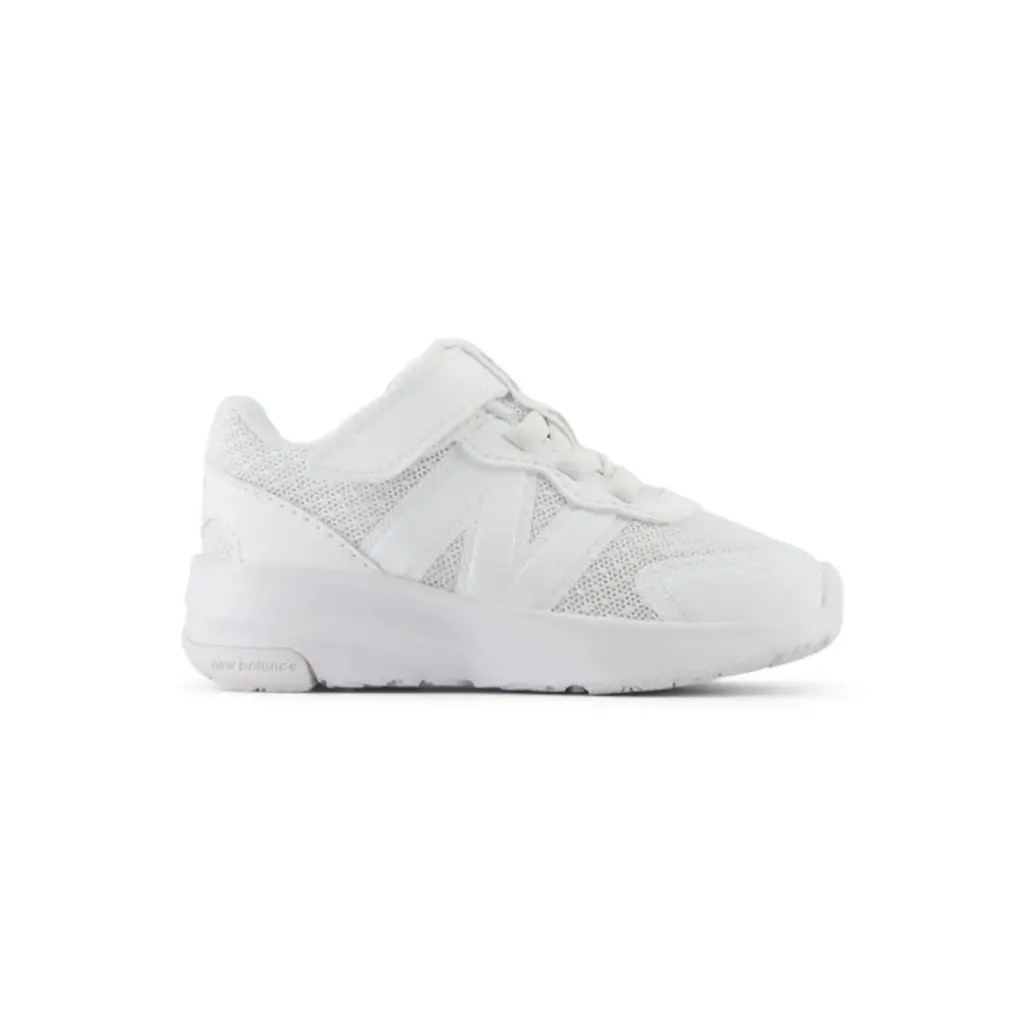[IT578WW-W-10.5] Zapato Running Infantil New Balance 578 Bungee Lace (BLANCO, 10.5)