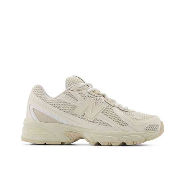 [GR740KP-M-10.5] Zapato Lifestyle Infantil New Balance 740 Lace (Blanco y Rosado, 10.5)