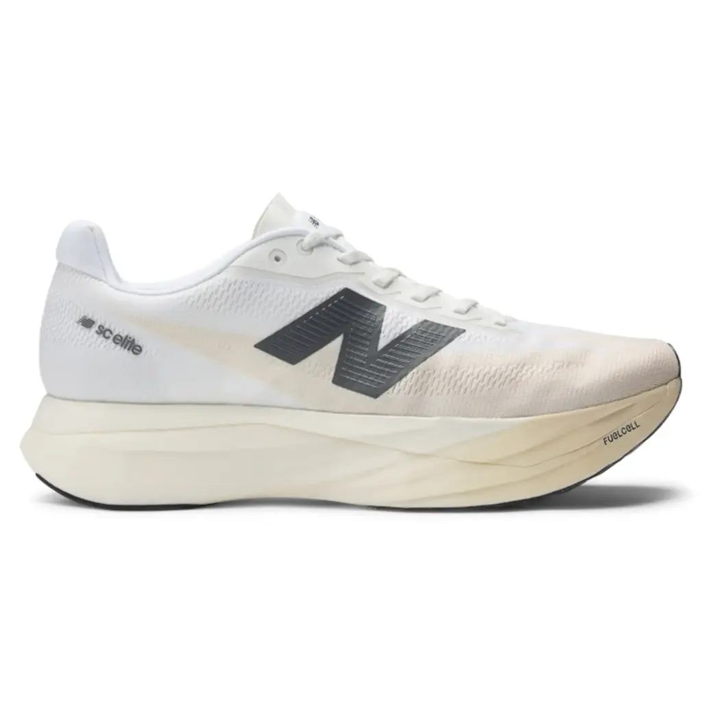 [MRCELLD5-D-10.5] Zapato Running New Balance Super Comp Elite v5 (Blanco y Rosado, 10.5)