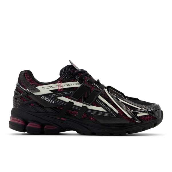 [U1906AD-D-10.5] Zapato Lifestyle New Balance 1906A (Negro y Rojo, 10.5)