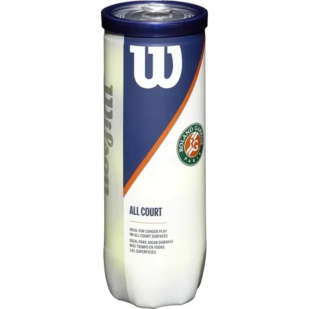 Combo Pelotas de Tenis Wilson Roland Garros 3P