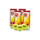 Combo Pelotas de Tenis Wilson Championship Extra Duty 3P X 4T 