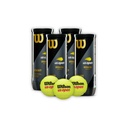 Combo Pelotas de Tenis Wilson Us Open Extra Duty 3P X 4T