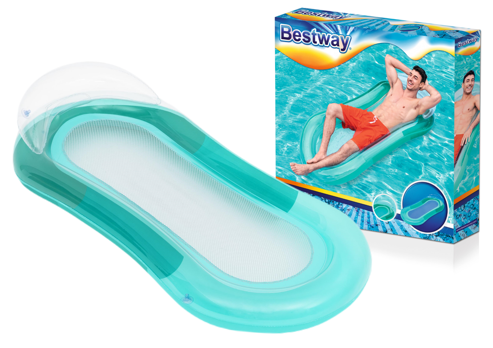 Flotador Inflable Tumbona Bestway HydroLuxe Lounge 1.60m x 84cm