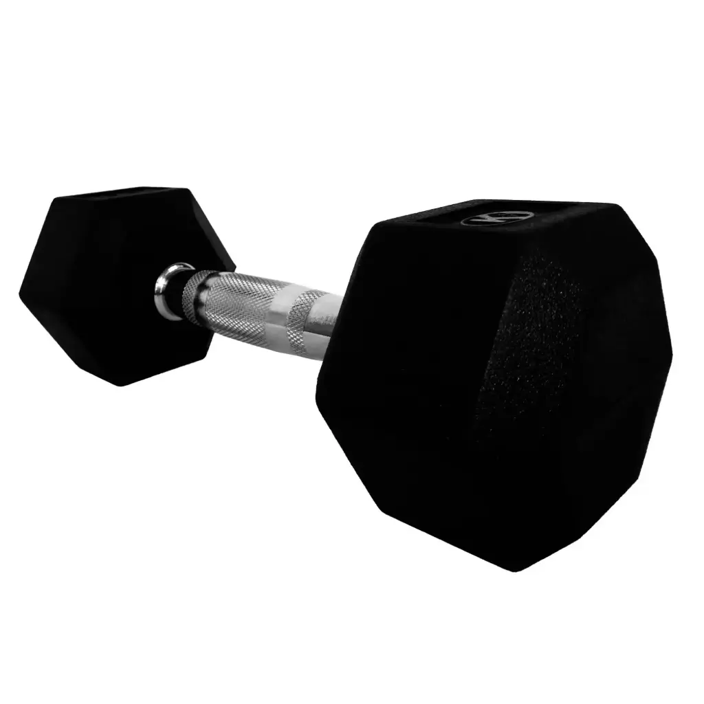 [66861] Mancuerna pesa K6 hexagonal encauchetada 45 kg