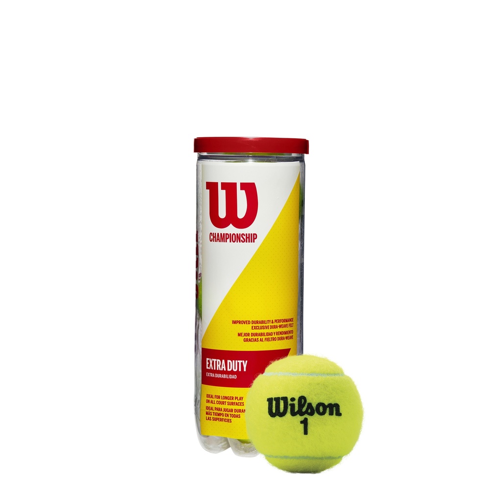 Pelotas de Tenis Wilson Championship Extra Duty Tarro 3P FCT (T1001)
