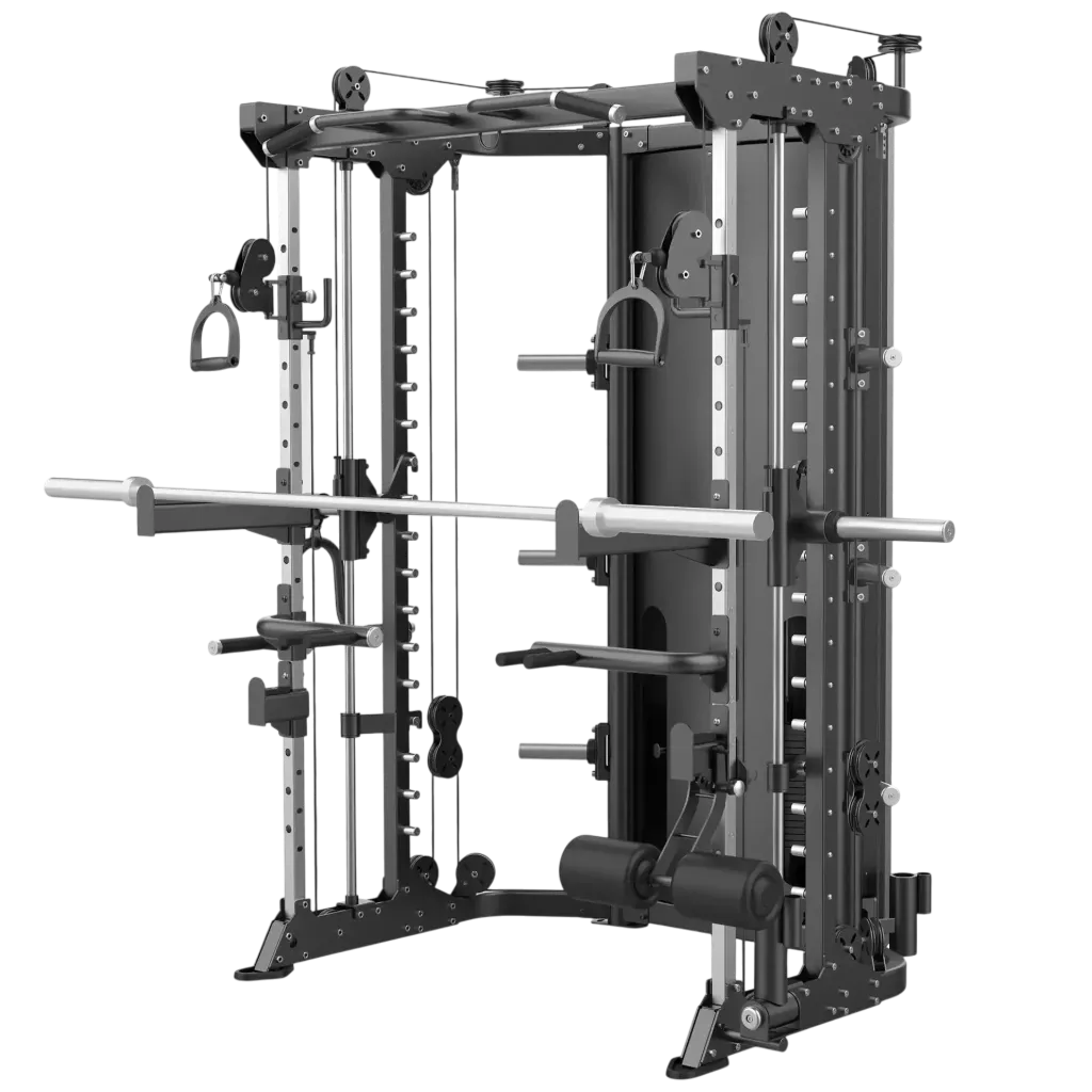 Maquina Smith fitness multifuncional K6 Professional (92 kg x 2)