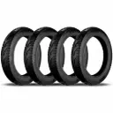 Combo Cauchos Firestone 90/90R18 Alix ST 17 M/C Uso con Tripa Reforzado a 6 Lonas 4unds