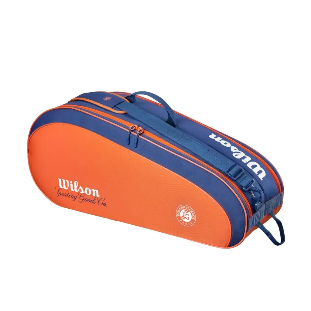 Bolso De Tenis Wilson Team Roland Garros 6PK