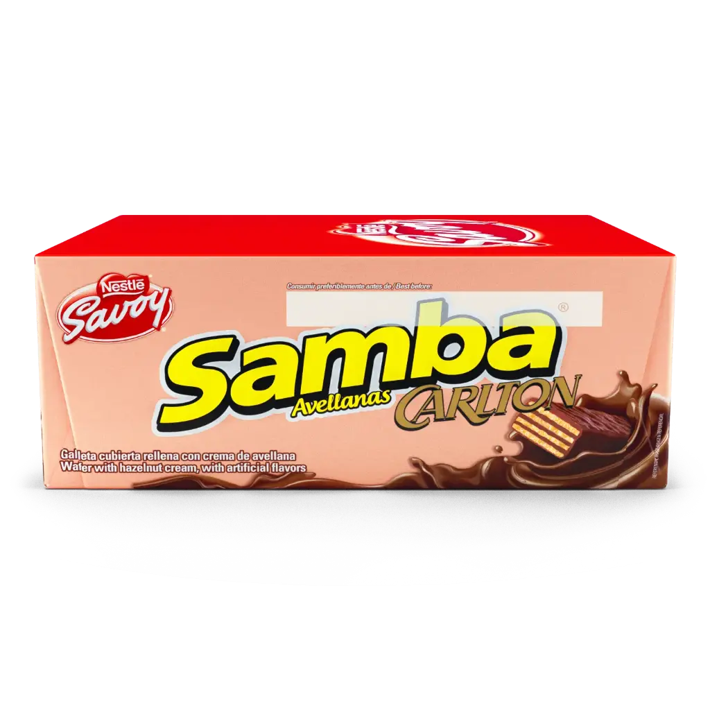 Samba de Avellana Nuti Avellan Carlton Savoy Unidad 32grs 