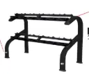 [68902-2/2] Soporte para Mancuernas Hexagonales de 2 Niveles K6 2/2