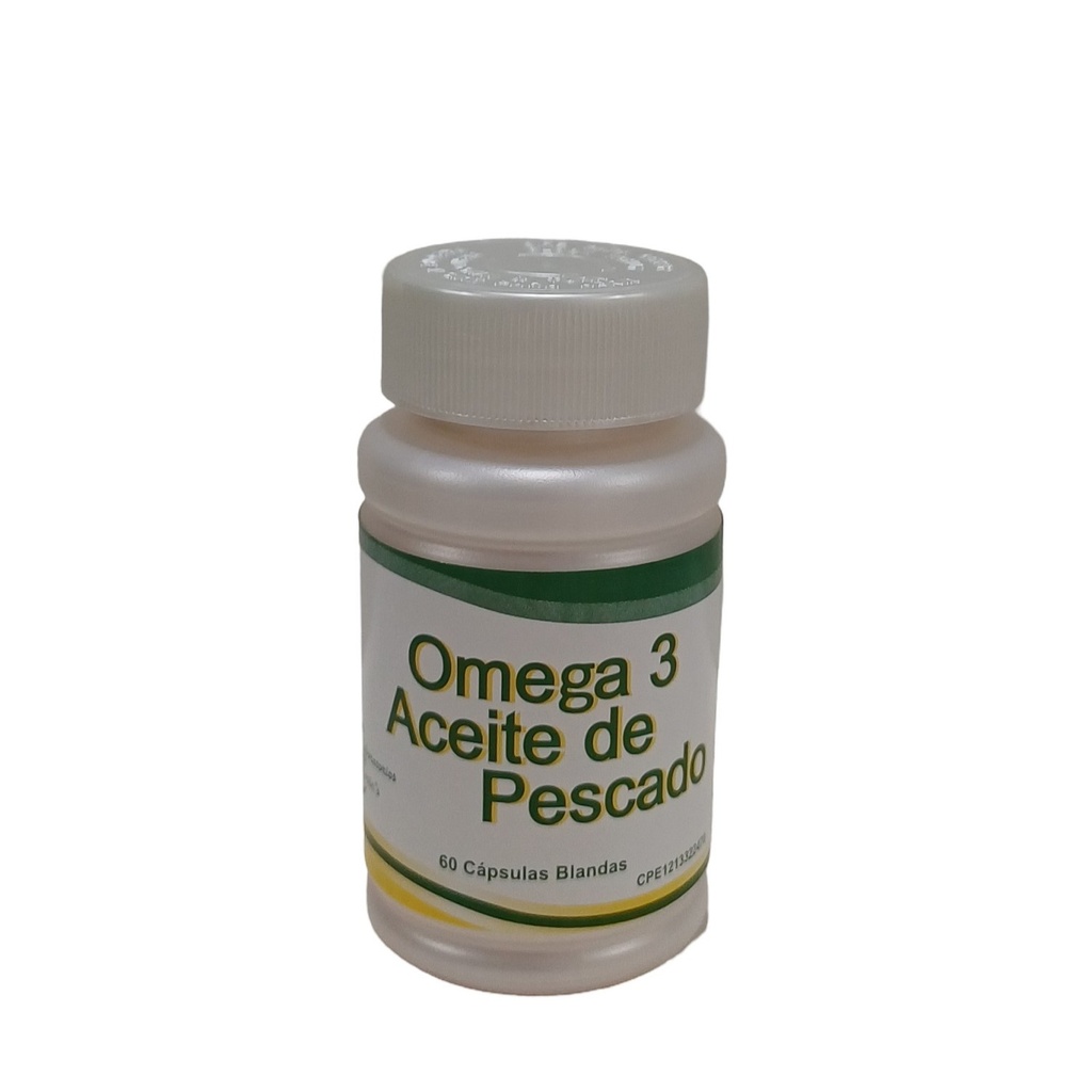 Omega 3 de 1000mg Epa Aceite De Pescado 60 Capsulas