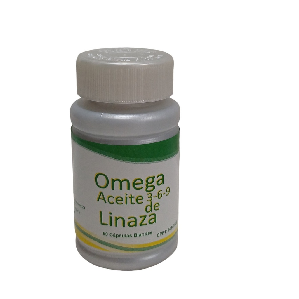 Omega 3 6 9 Aceite de Linaza 1000mg 100% Puro 100 Cápsulas