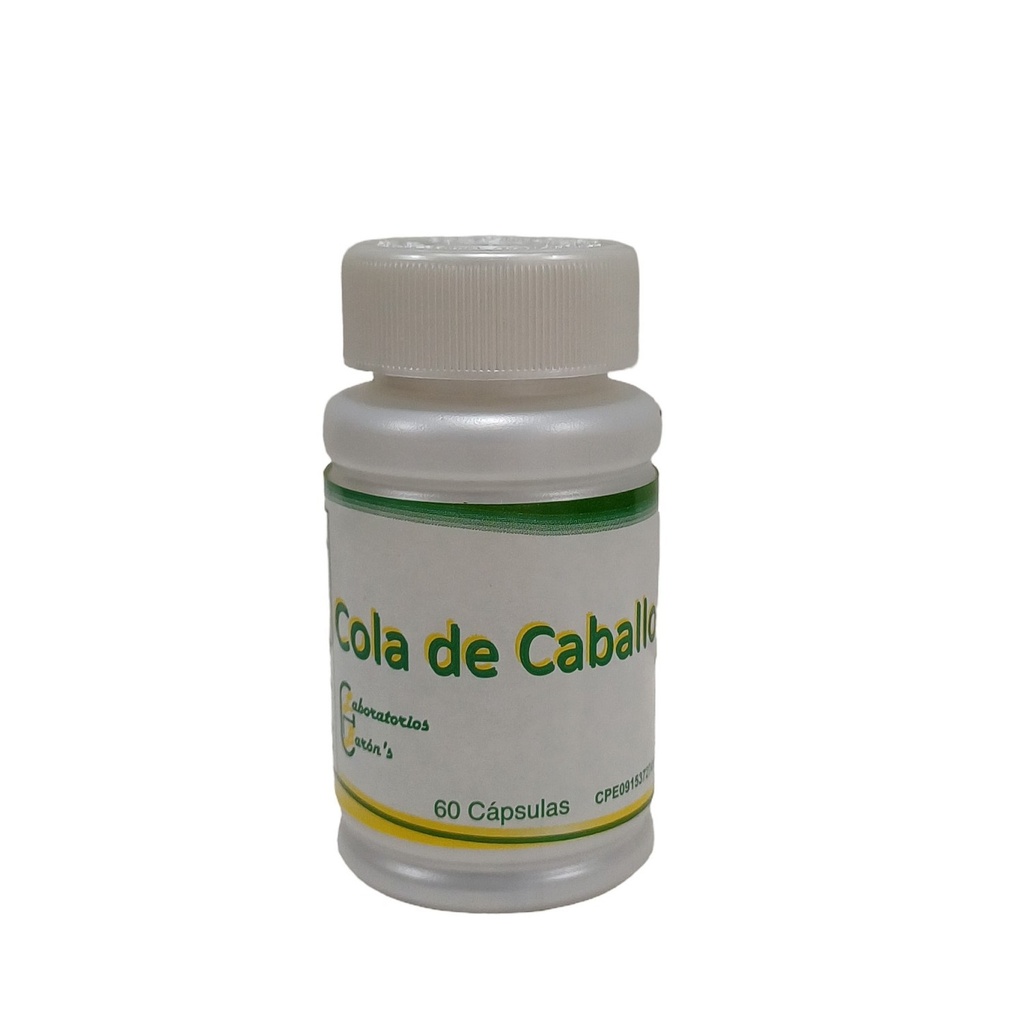 Cola de Caballo 300mg Laboratorios Baron's 100% Pura EEUU 60 Cápsulas