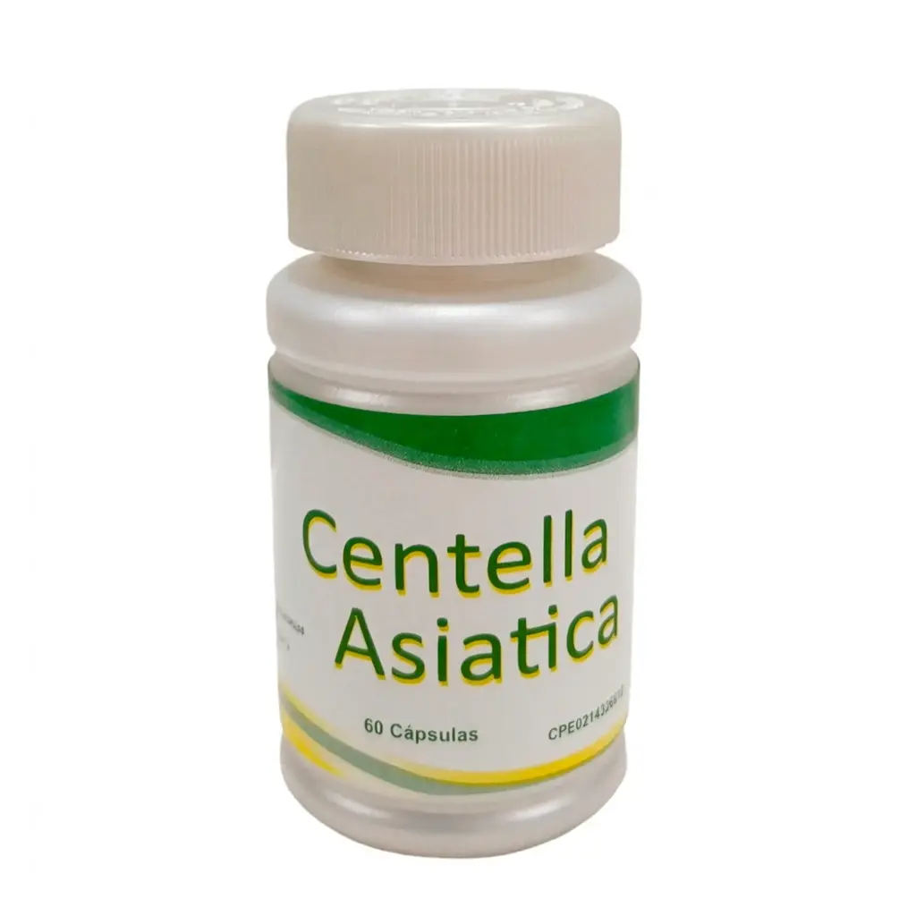 [006-LB] Centella Asiática Laboratorios Baron's 100% Pura 300mg 60 Cápsulas