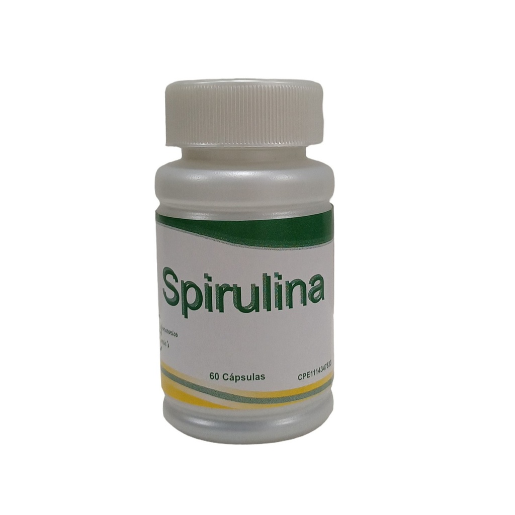 Spirulina Laboratorios Baron's 300mg 60 Cápsulas 