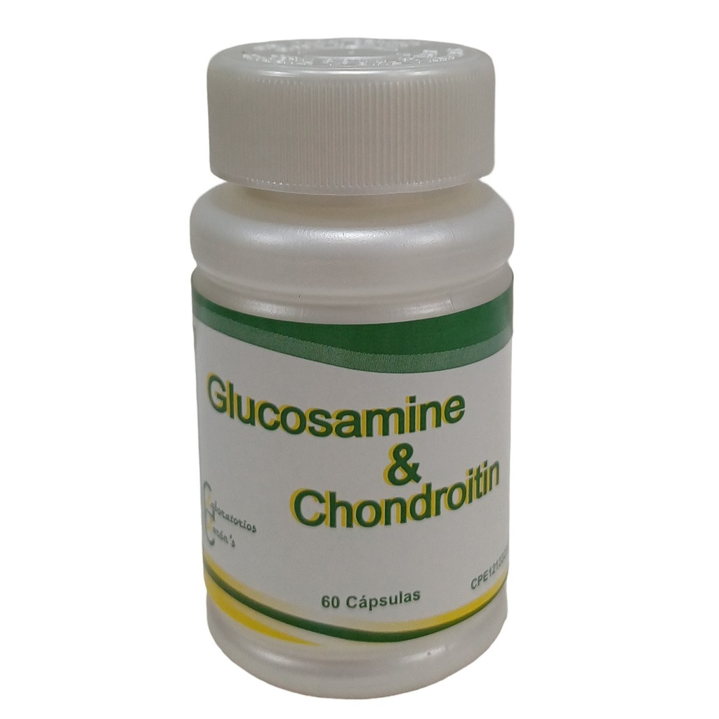 Glucosamina 400mg + Chondroitin Laboratorios Baron's 200mg 60 Cápsulas 